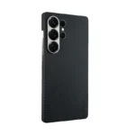 Pitaka Tactile Woven Case for Samsung S25 Ultra – Carbon Black - Image 2