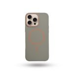 Matte Magnetic Orange MagSafe Polycarbonate Case - Image 2