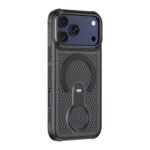 Premium Magnetic Stand Mesh Cooling Case for iPhone – Signature Zone