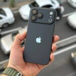 Polycarbonate Plastic Metarial Slim Black CASE For IPhone - Image 2