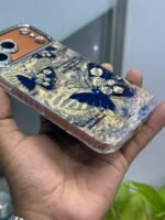 Luxury Butterfly Stone Case for iPhone With Camera lens - Image 9