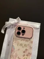 Luxury Floral Designer Case for iPhone 12 to 17 Pro Max – Elegant Feminine Edition - Image 5