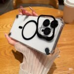 Luxury Anti-Yellow Transparent MagSafe Case with HD Camera Lens Protection - Image 10