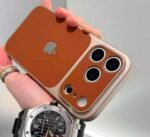 Luxury Leather Texture iPhone Case – Premium Matte Slim Protective Cover with Camera Guard - Image 5