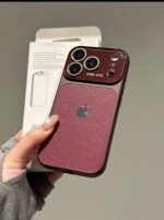 Premium Leather Texture iPhone Case | Luxury Protective Case with Camera Protection